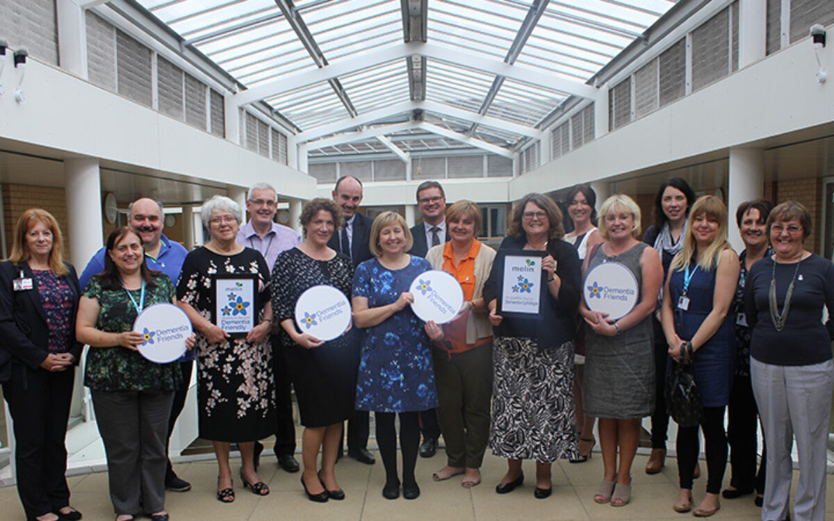 Mae Melin yn ystyriol o ddementia