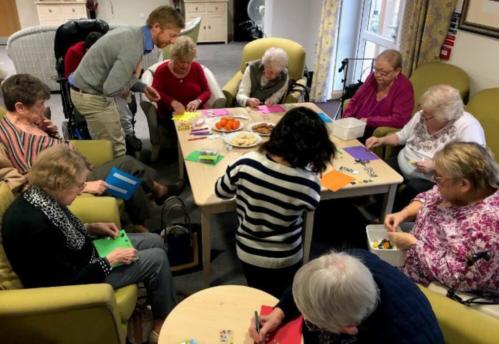 groups of residents join together to beat loneliness