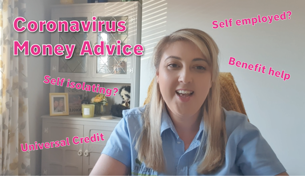 Bethan seated giving advice