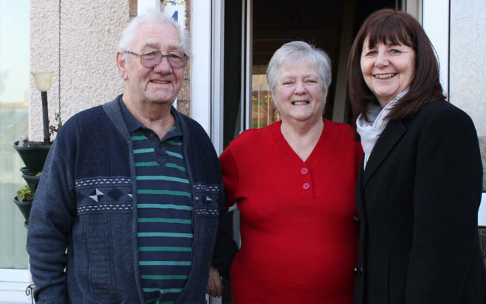 Leslie Griffiths and Mr & Mrs Foley