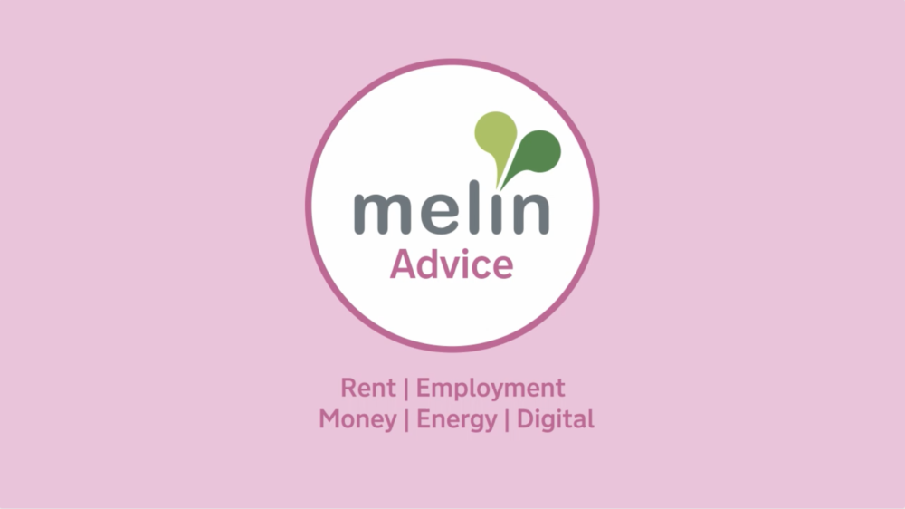 The Melin Advice logo