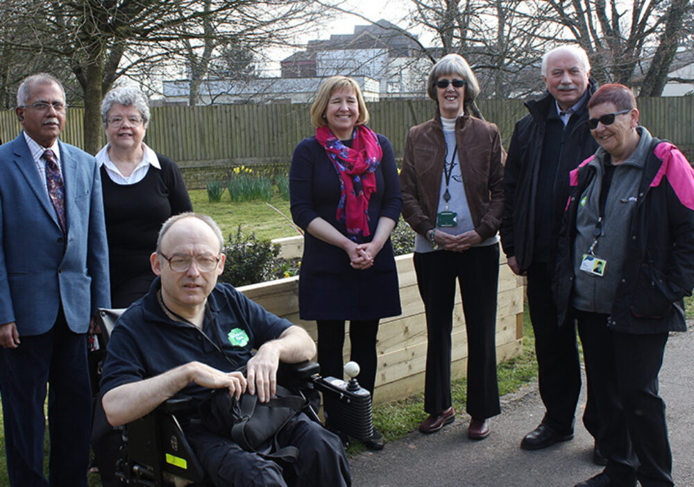 Official opening of Ty Siriol garden
