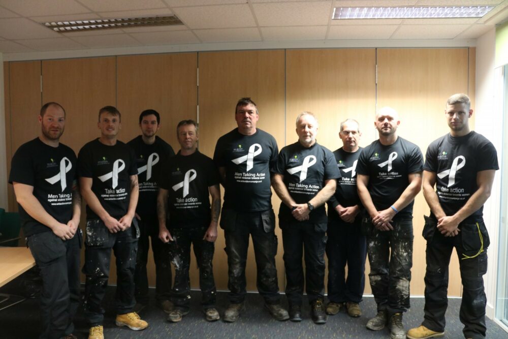 Supporting the White Ribbon Campaign